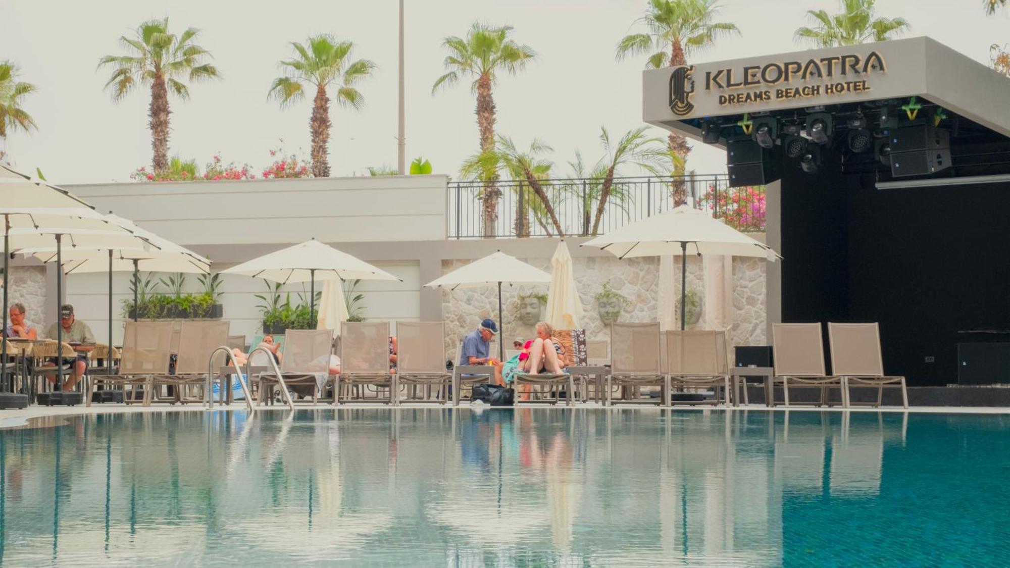 Kleopatra Dreams Beach Hotel アランヤ エクステリア 写真