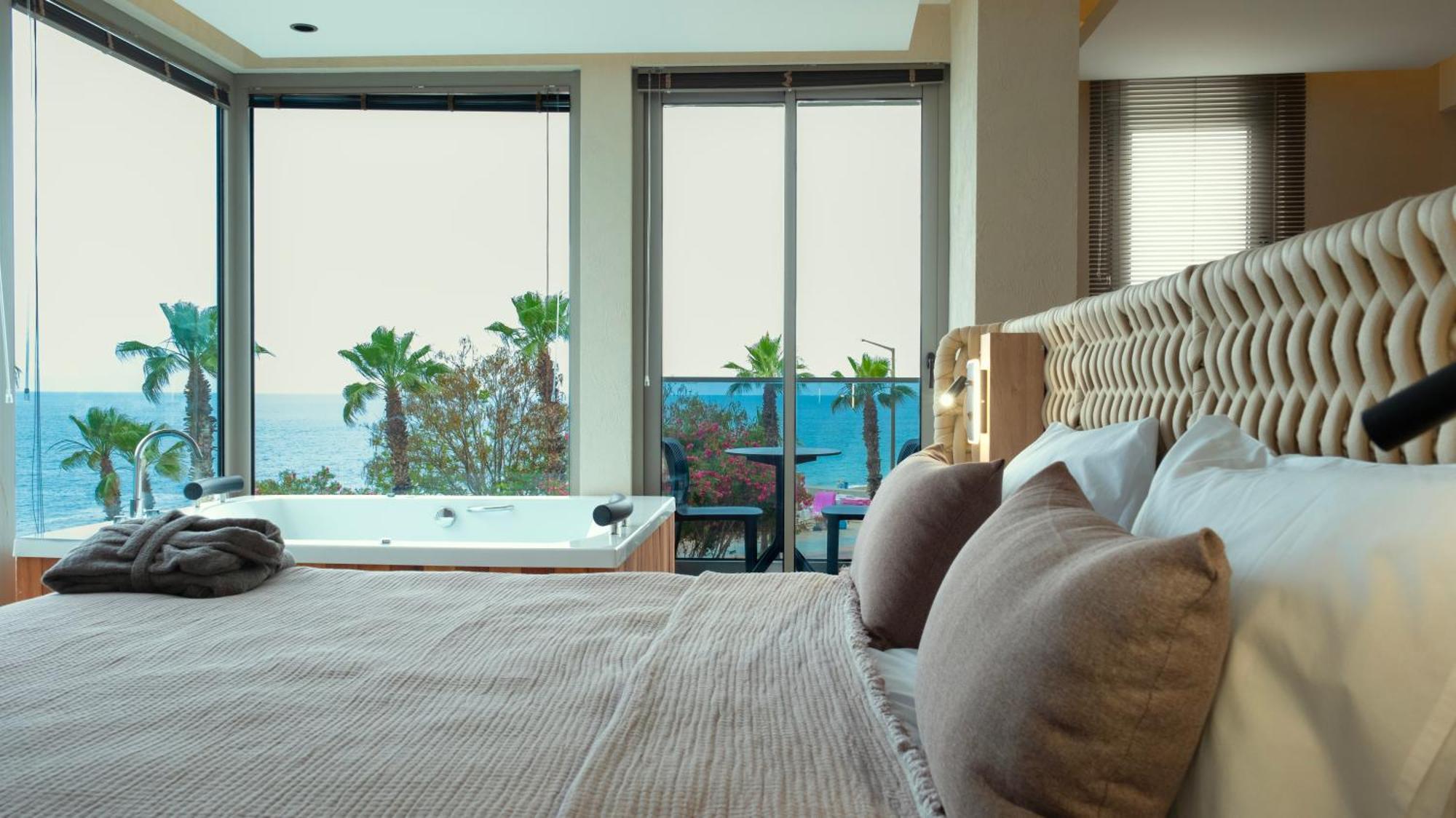 Kleopatra Dreams Beach Hotel アランヤ エクステリア 写真